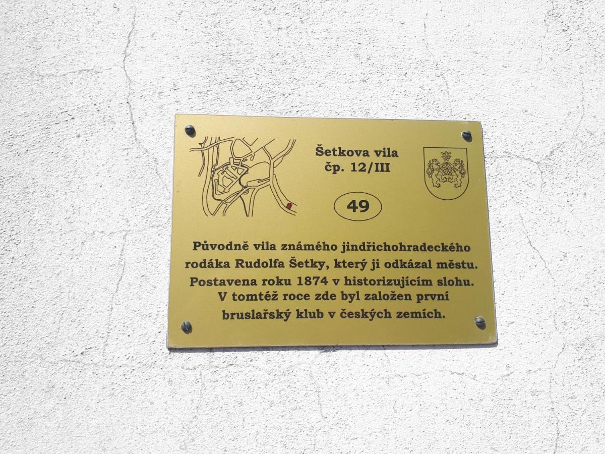 Apartmany Setkova Vila Jindrichuv Hradec Εξωτερικό φωτογραφία